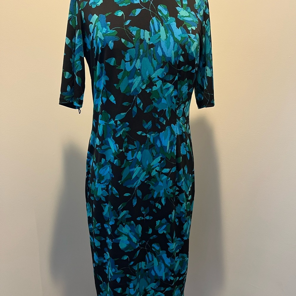 Blue Floral Dress